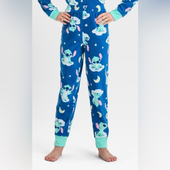 STITCH Cozy Pajama Set 3 piece XS (4/5) NWT - Picture 4 of 6